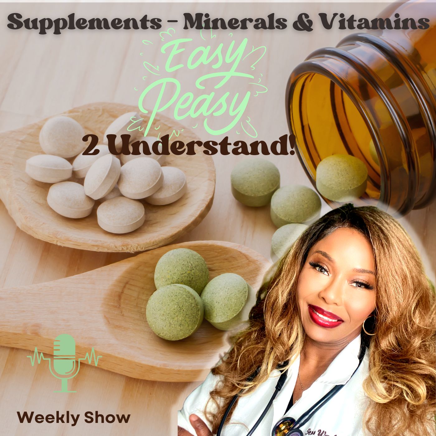 Supplements, Vitamins & Minerals EASY PEASY 2 Understand