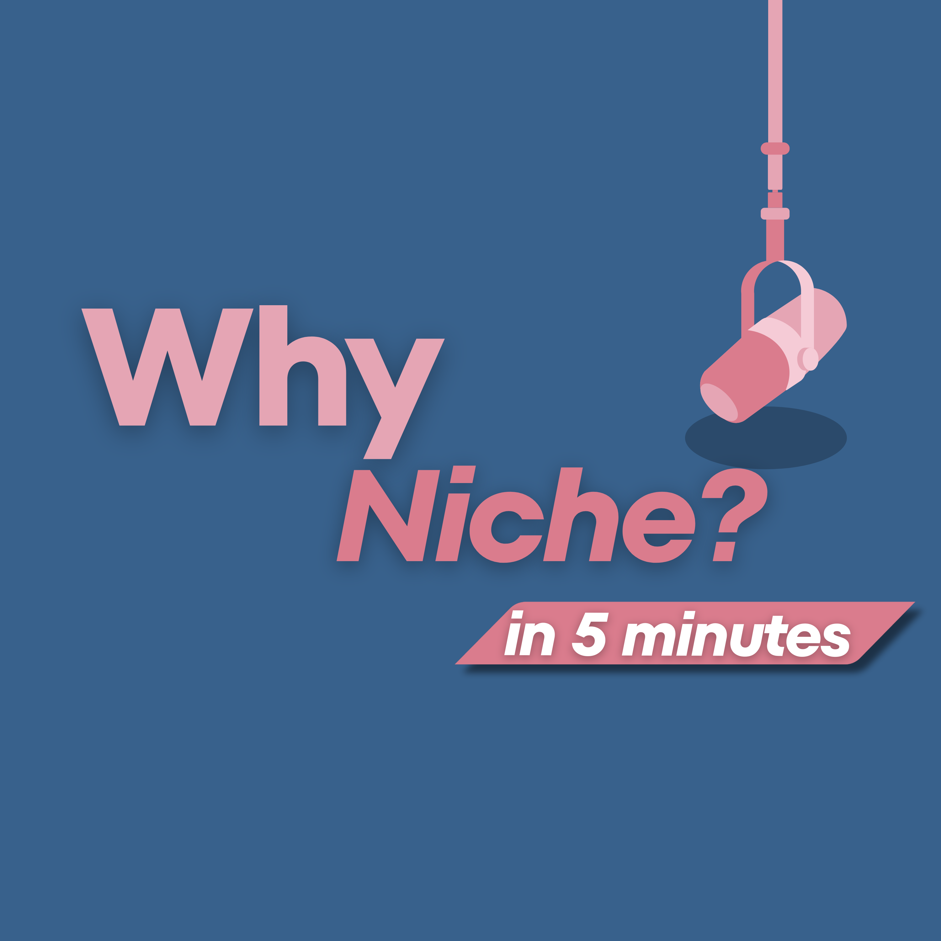Why Your Podcast Needs a Niche episode artwork